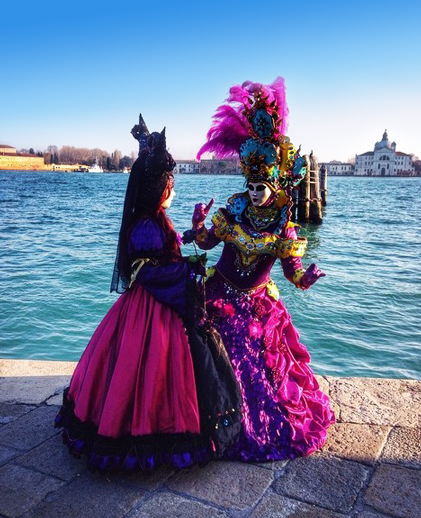 Venezia, Le maschere del Carnevale.