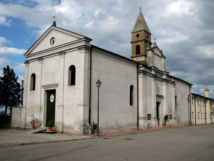 Adria (Ro), frazione di Mazzorno Sinistro, Chiesa di San Giorgio