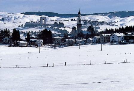 Asiago (Vi), Panorama invernale.
