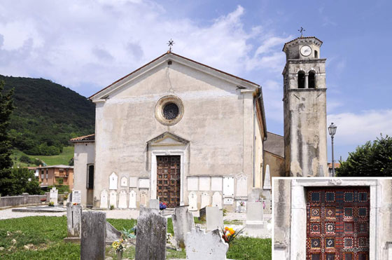 Sarmede (Tv), località Rugolo, Chiesa di San Giorgio.