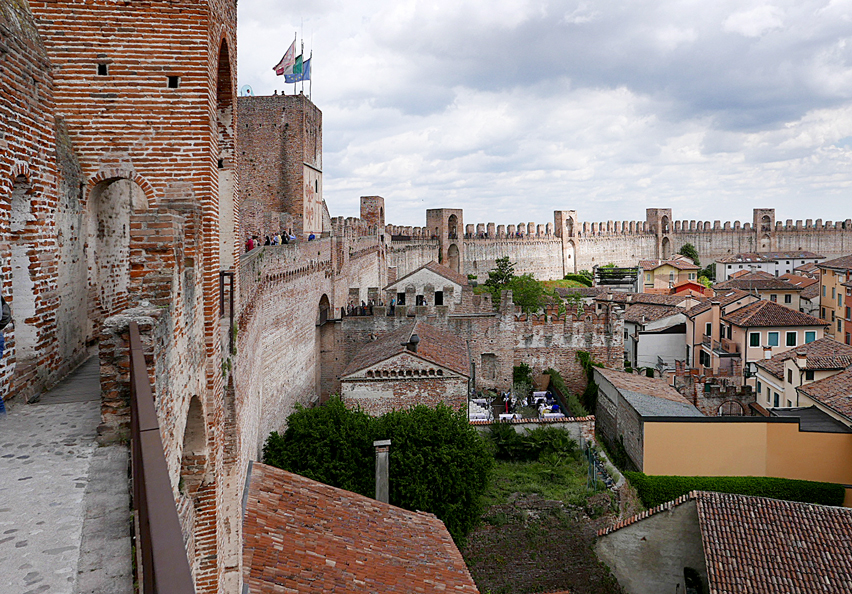 Cittadella (Pd), Cinta muraria, camminamento di ronda.