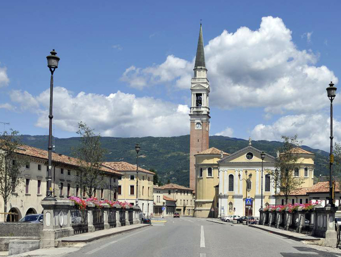 Cordignano (TV), Chiesa arcipretale dei Santi Maria Assunta e Cassiano del Meschio.