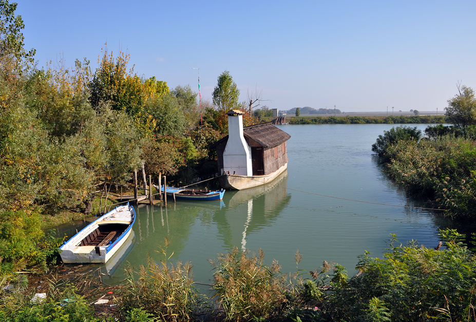 Parco Regionale Veneto del Delta del Po (Ro), Paesaggio del Delta.
