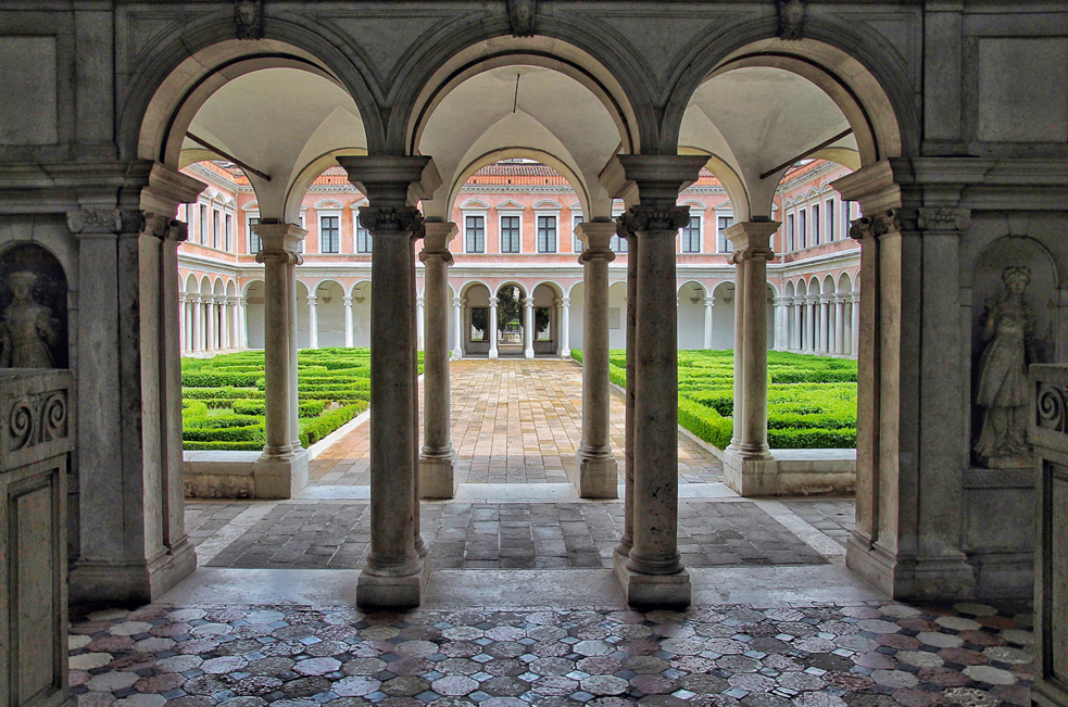 Venezia, Monastero di San Giorgio Maggiore. Chiostro Palladiano.
