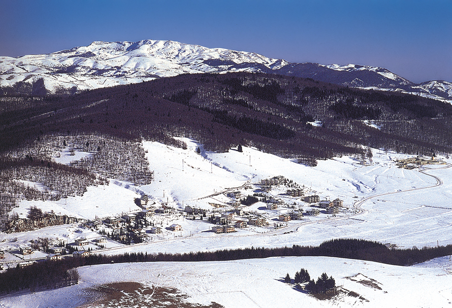 Altopiano di Asiago (Vi), Panorama Invernale.