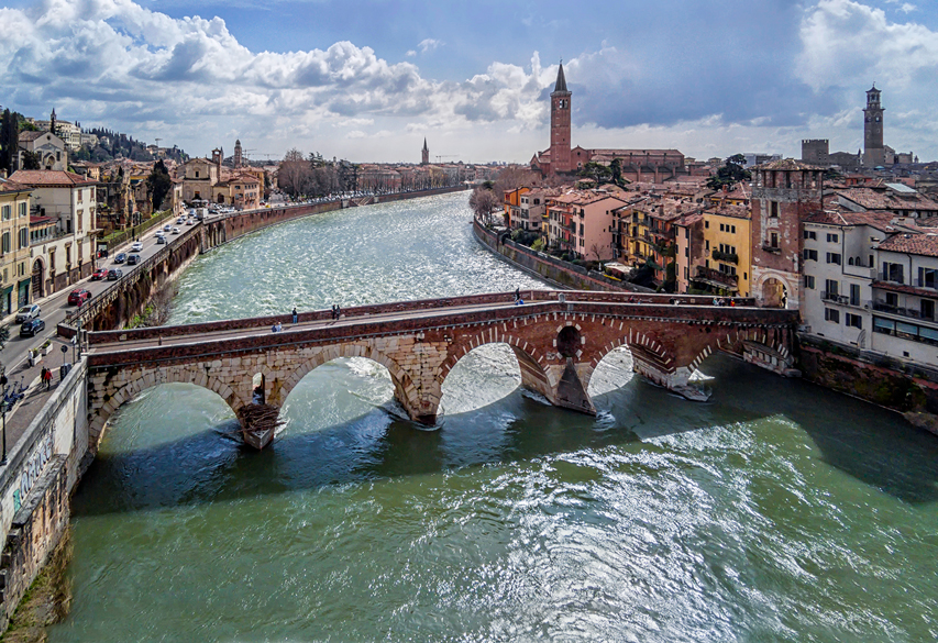 Verona, Ponte Pietra.