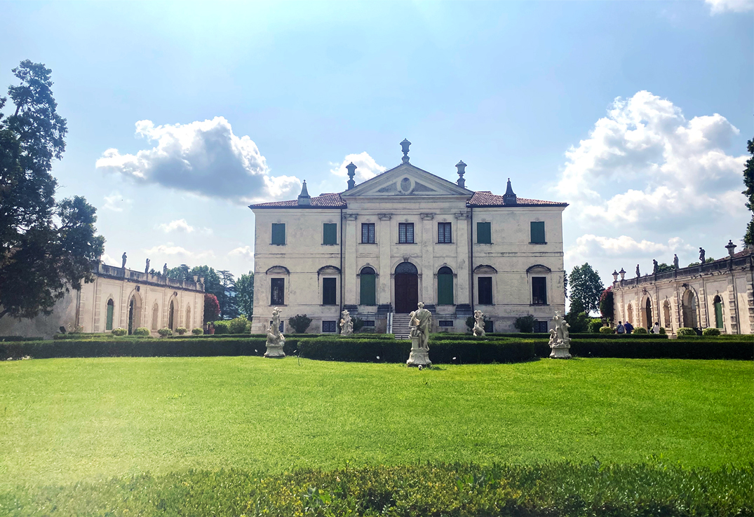 Montecchio Maggiore (Vi), Villa Cordellina, facciata posteriore.